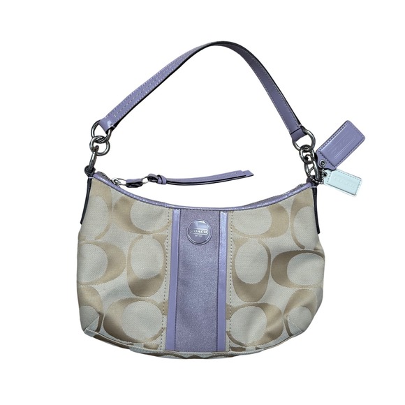 Coach Handbags - Coach Lavender Purple beige y2k shoulder bag girly vtg coquette